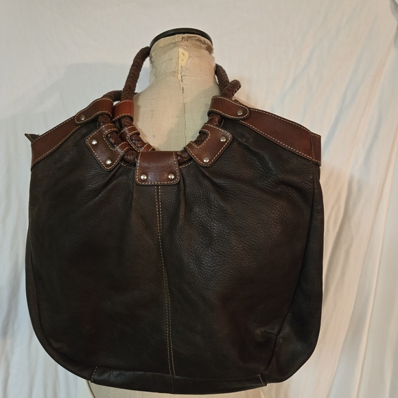 Fossil Dark Brown Leather Shoulder Bag - Picture 9 of 11